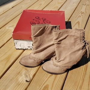 Naughty Monkey booties